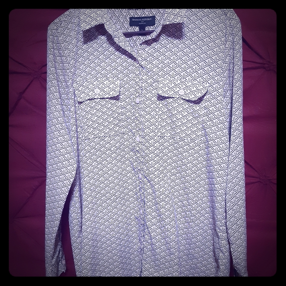 Banana republic button down! Very sheer!